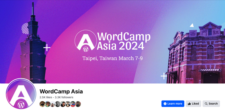 WordCamp Asia 2024 Facebook